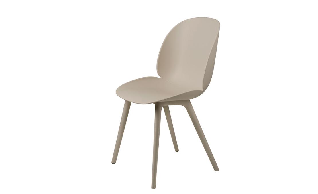 Стул модель Beetle Unupholstered Chair Outdoor - Plastic Base от фабрики Gubi