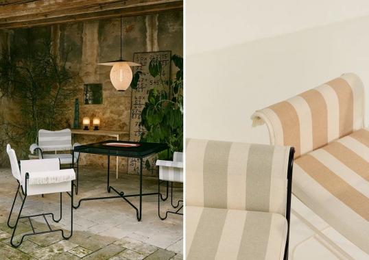 Стул модель Tropique Dining Chair with Fringes от фабрики Gubi