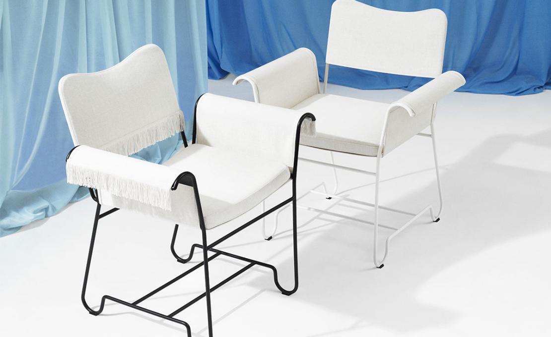 Кресло модель Tropique Outdoor Armchair от фабрики Gubi