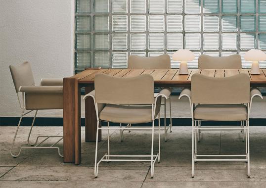 Кресло модель Tropique Outdoor Armchair от фабрики Gubi
