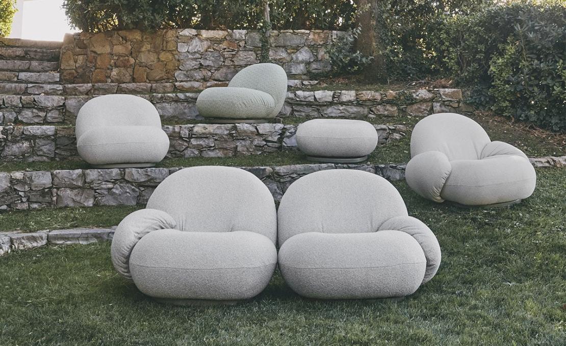 Диван модель Pacha Outdoor Sofa от фабрики Gubi