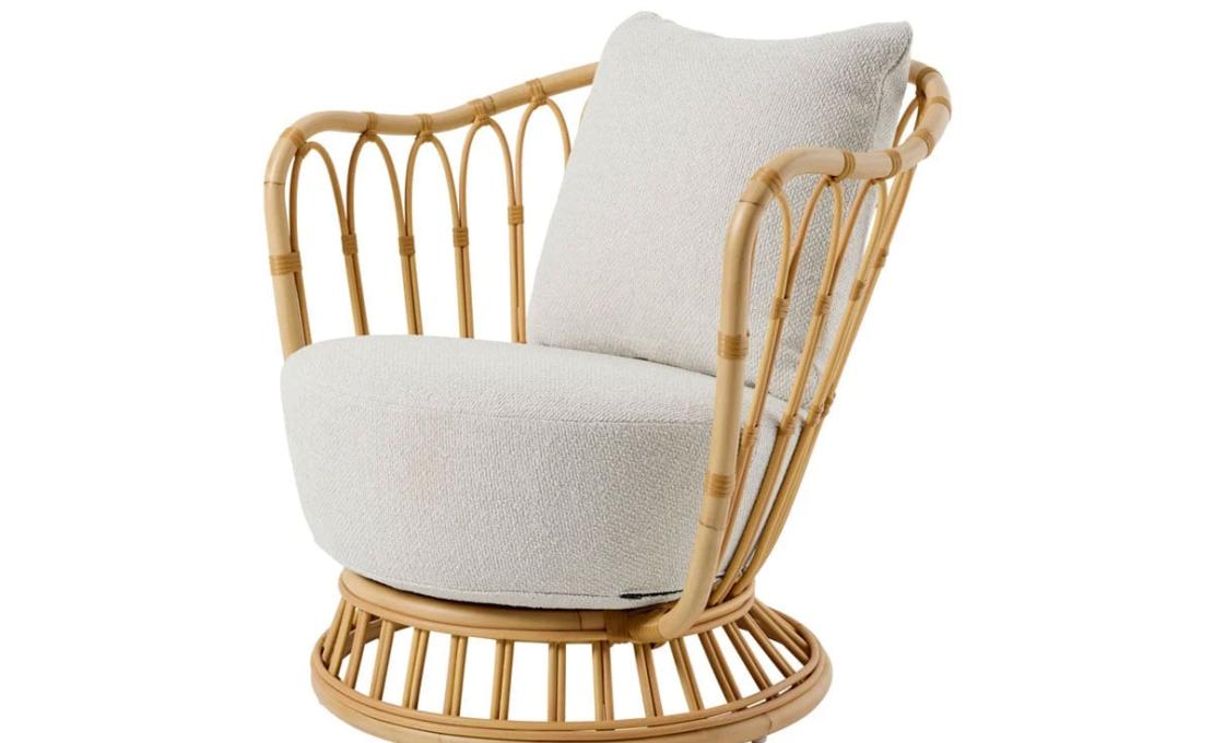 Кресло модель Grace Outdoor Lounge Chair - Fully Upholstered от фабрики Gubi