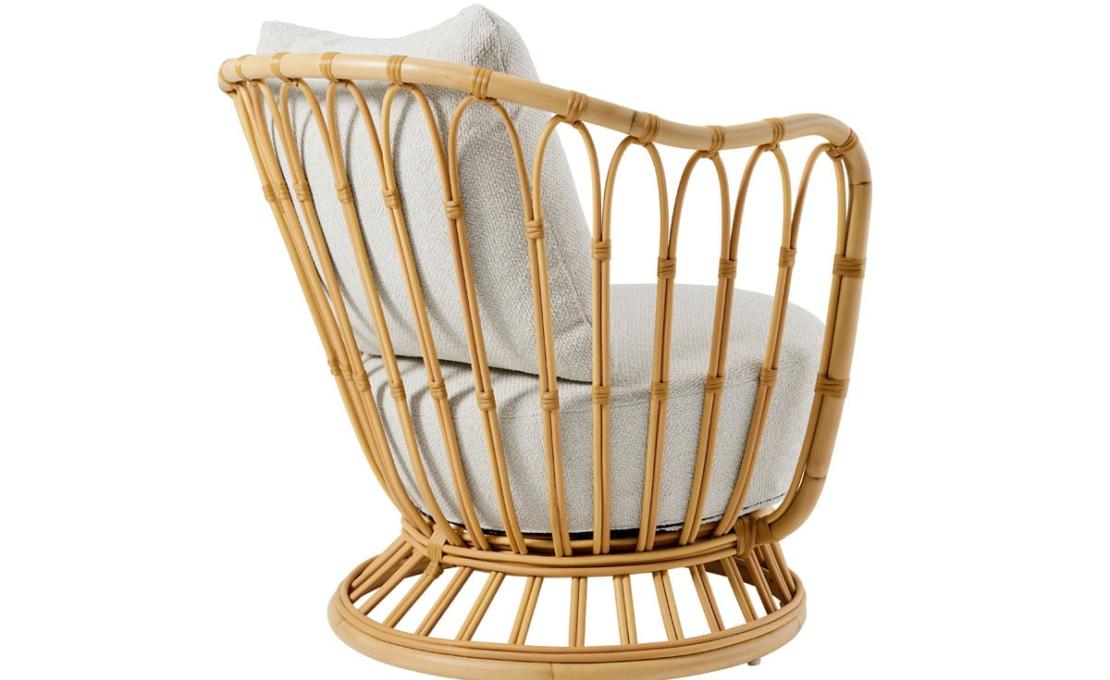 Кресло модель Grace Outdoor Lounge Chair - Fully Upholstered от фабрики Gubi