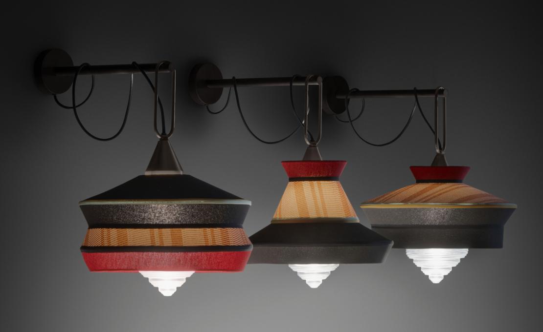 Бра модель Calypso AP Wall Lamp Martinique от фабрики Contardi
