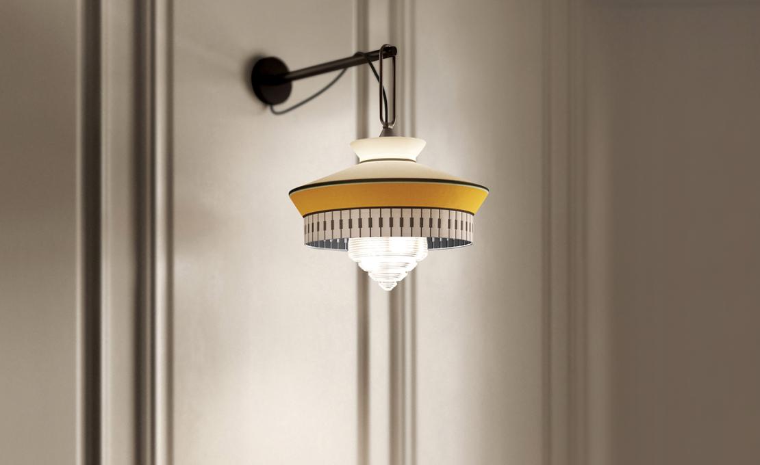 Бра модель Calypso AP Wall Lamp Martinique от фабрики Contardi