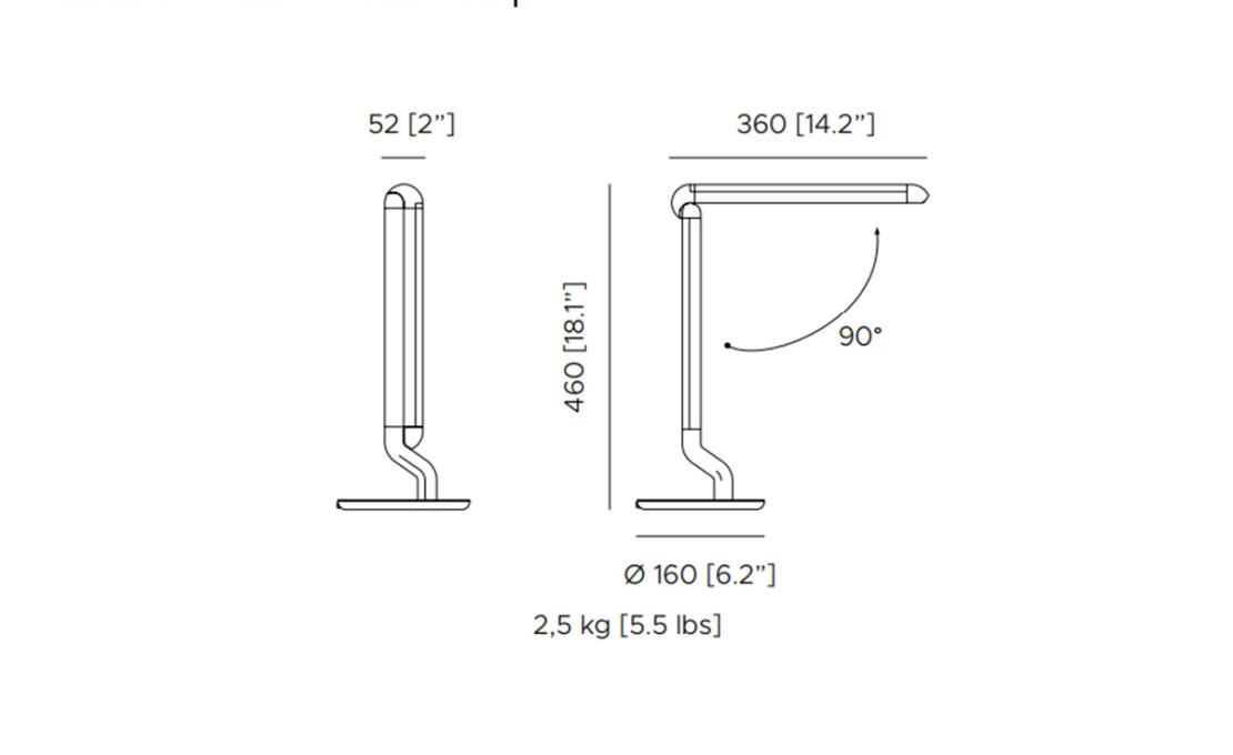 Настольная лампа модель Picchio Table Lamp от фабрики Contardi