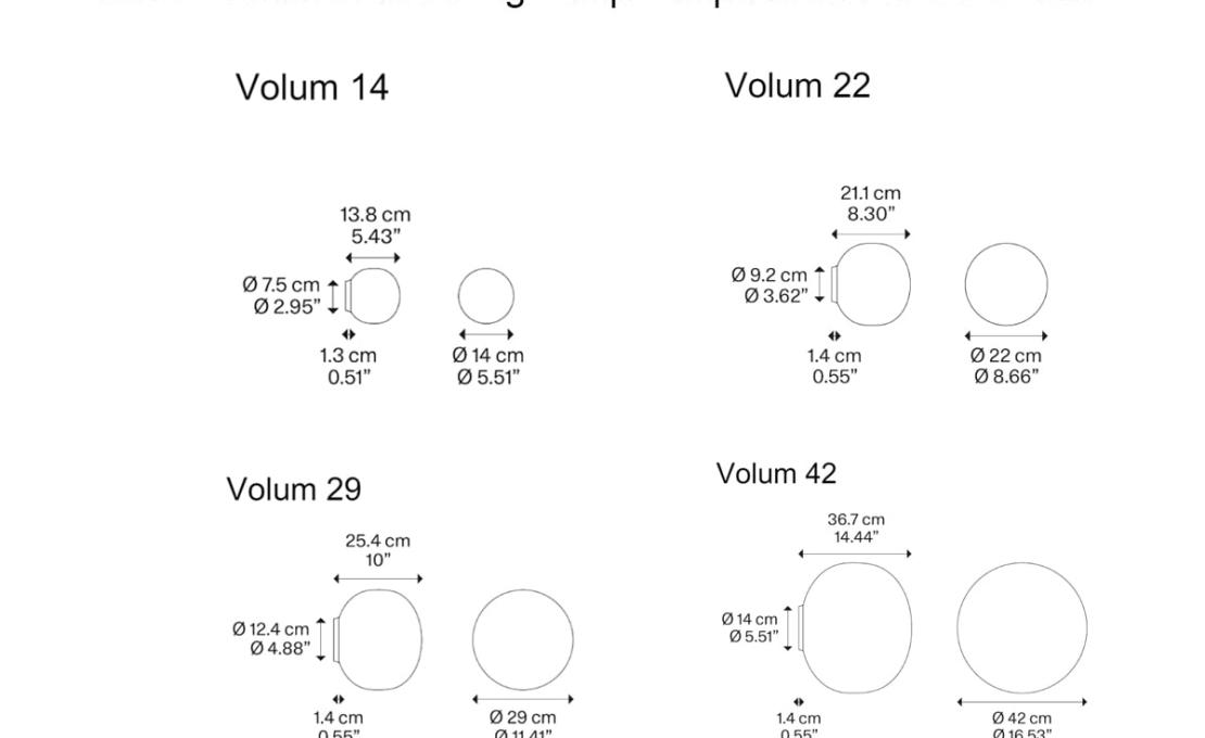 Потолочный светильник модель Volum Wall/Ceiling Lamp от фабрики Lodes