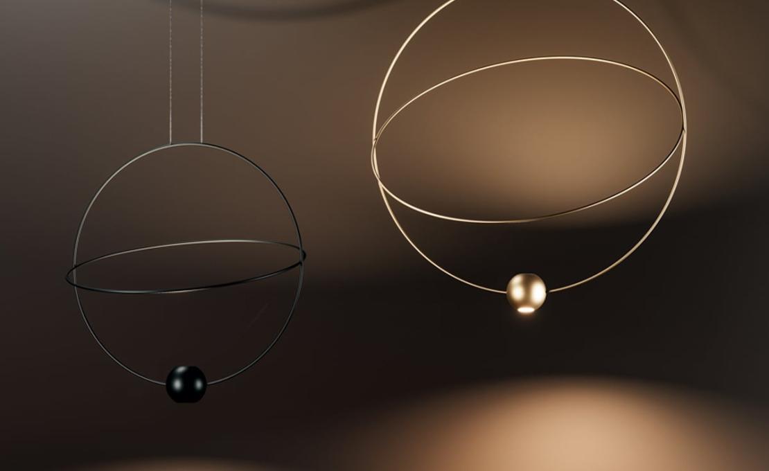 Подвесной светильник модель Elara Suspension Lamp - Medium от фабрики Lodes