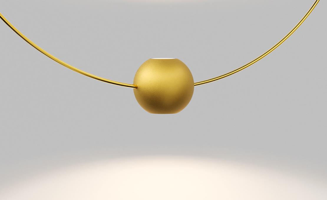 Подвесной светильник модель Elara Suspension Lamp - Medium от фабрики Lodes