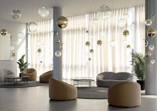 Подвесной светильник модель Random Solo 14 Suspension Lamp от фабрики Lodes