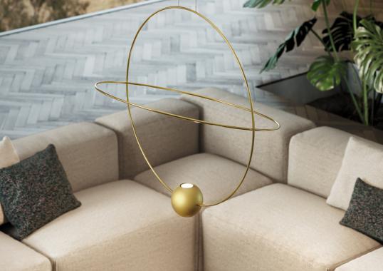 Подвесной светильник модель Elara Suspension Lamp - Medium от фабрики Lodes