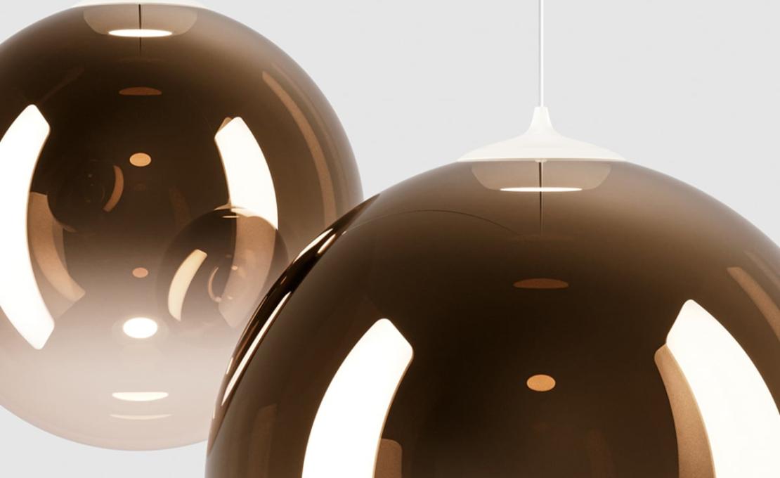 Подвесной светильник модель Random Solo 14 Suspension Lamp от фабрики Lodes