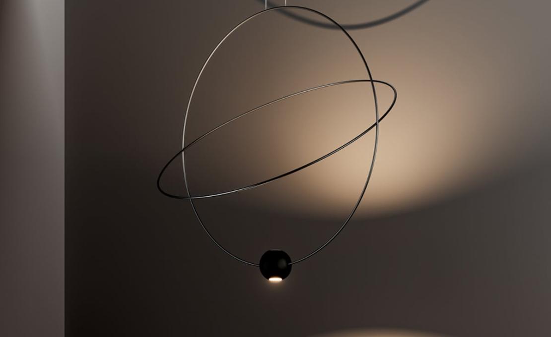 Подвесной светильник модель Elara Suspension Lamp - Medium от фабрики Lodes