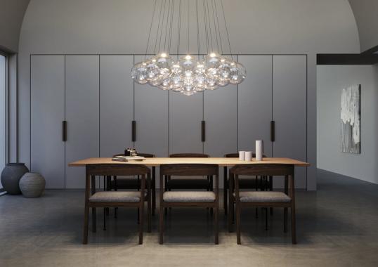 Подвесной светильник модель Random Cloud 19 Lights Ø28 Suspension Lamp от фабрики Lodes