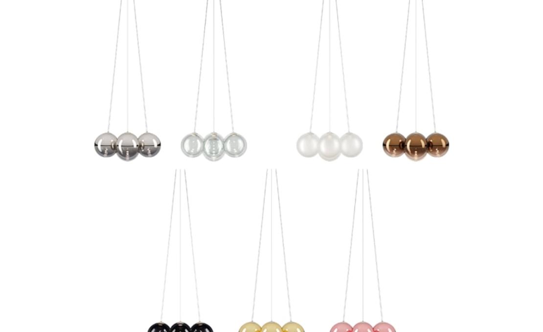 Подвесной светильник модель Random Cloud 7 Lights Ø23 Suspension Lamp от фабрики Lodes