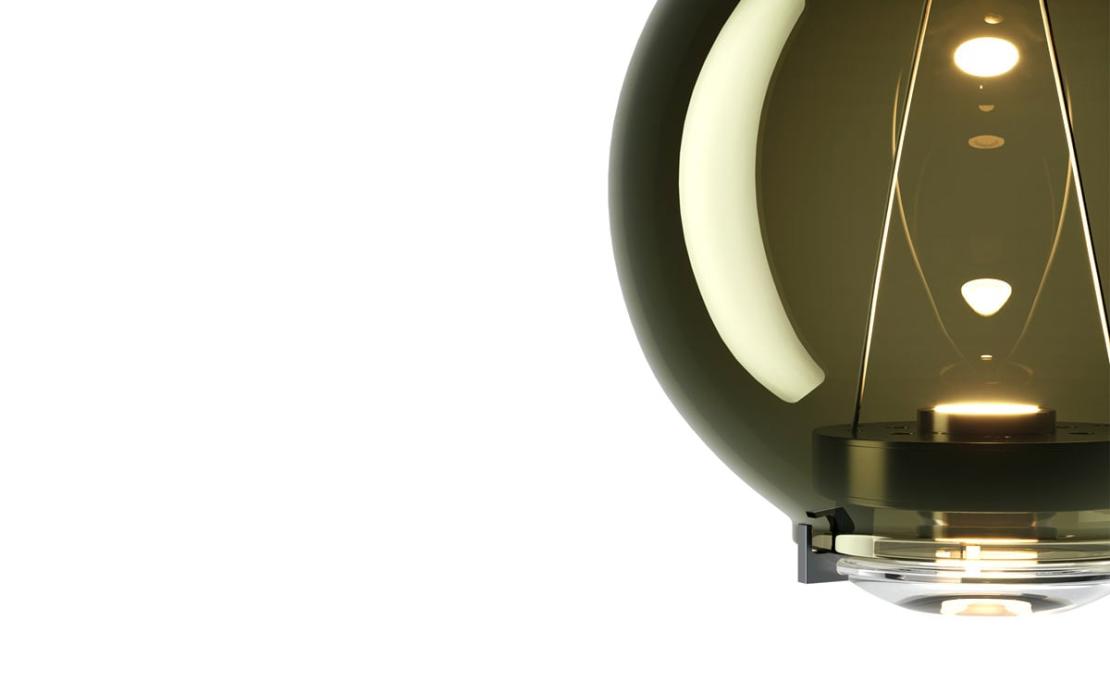 Подвесной светильник модель Sky-Fall Round Medium Lampada a Sospensione от фабрики Lodes