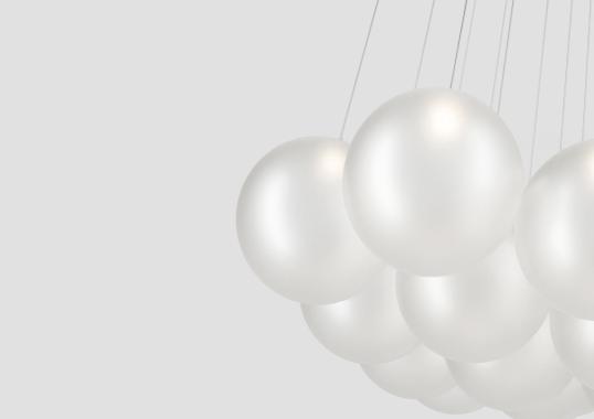 Подвесной светильник модель Random Cloud 19 Lights Ø28 Suspension Lamp от фабрики Lodes
