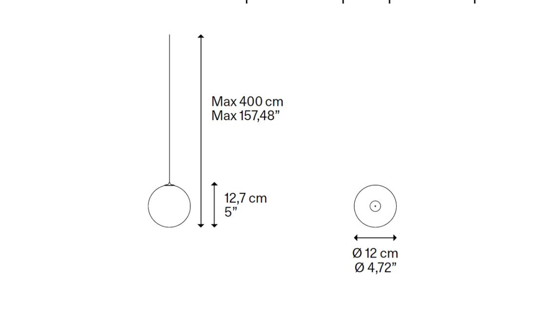 Подвесной светильник модель Random Solo 12 Suspension Lamp от фабрики Lodes