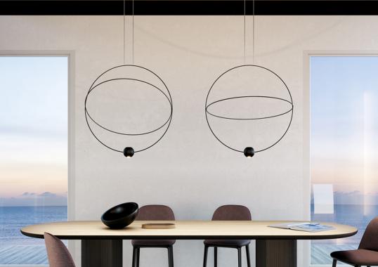 Подвесной светильник модель Elara Suspension Lamp - Large от фабрики Lodes