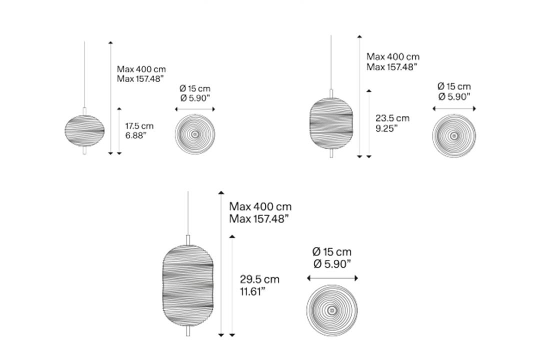 Подвесной светильник модель Jefferson - Suspension Lamp от фабрики Lodes