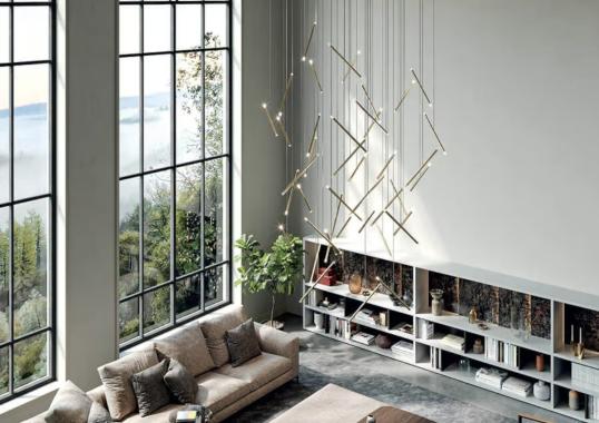 Подвесной светильник модель A-Tube Nano Duo Suspension Lamp от фабрики Lodes