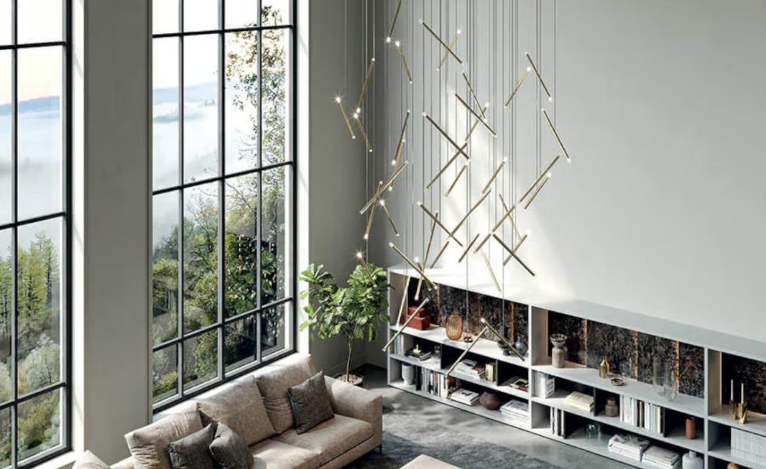Подвесной светильник модель A-Tube Nano Duo Suspension Lamp от фабрики Lodes
