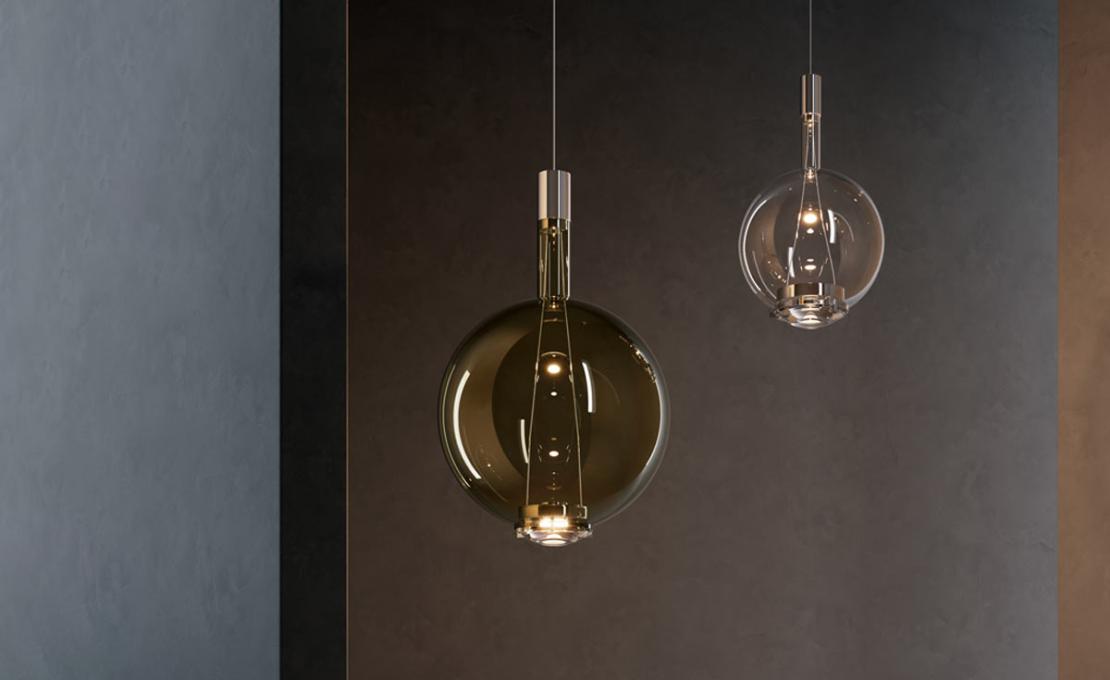 Подвесной светильник модель Sky-Fall Round Large Suspension Lamp от фабрики Lodes