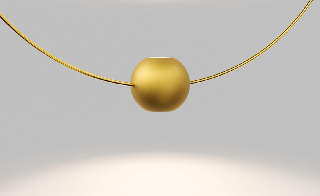 Подвесной светильник модель Elara Suspension Lamp - Large от фабрики Lodes