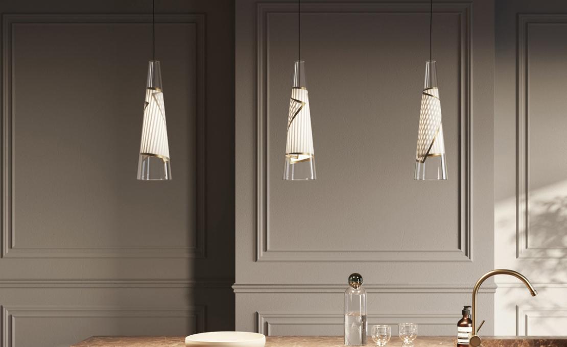 Подвесной светильник модель Cono di Luce Suspension Lamp - Small от фабрики Lodes