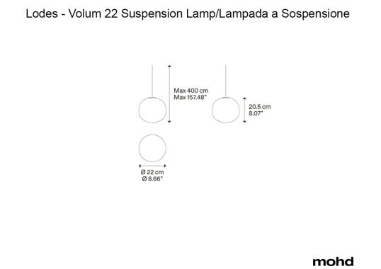 Подвесной светильник модель 813098 от фабрики Lodes