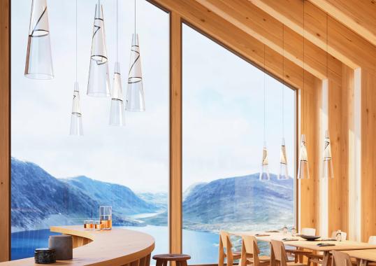 Подвесной светильник модель Cono di Luce Suspension Lamp - Small от фабрики Lodes