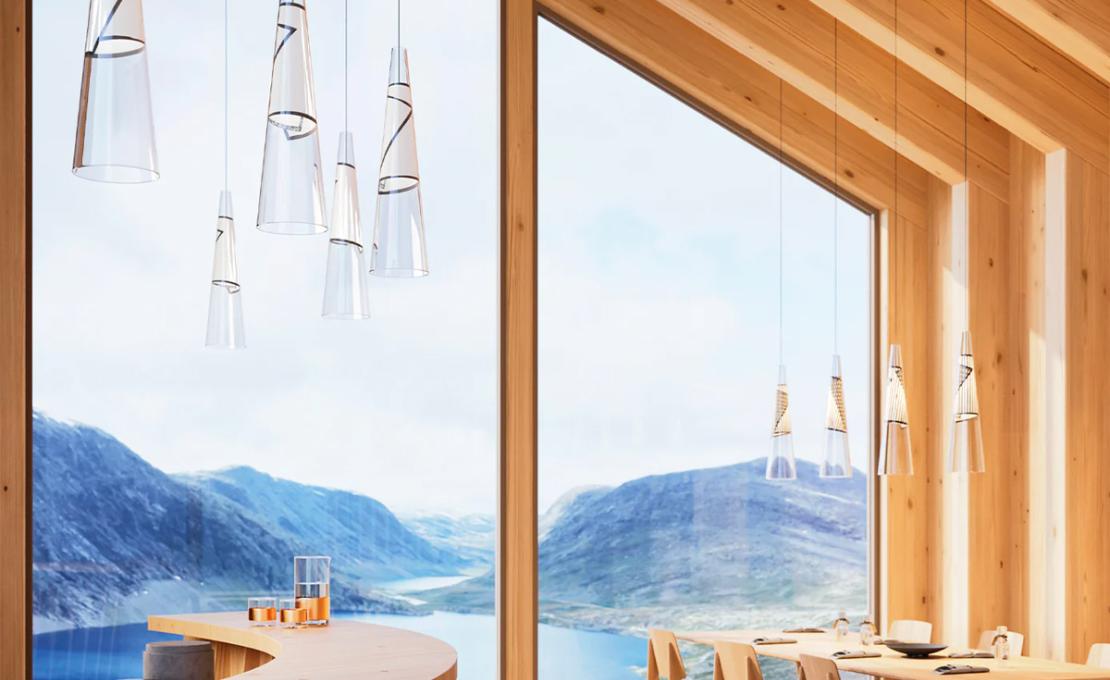 Подвесной светильник модель Cono di Luce Suspension Lamp - Small от фабрики Lodes