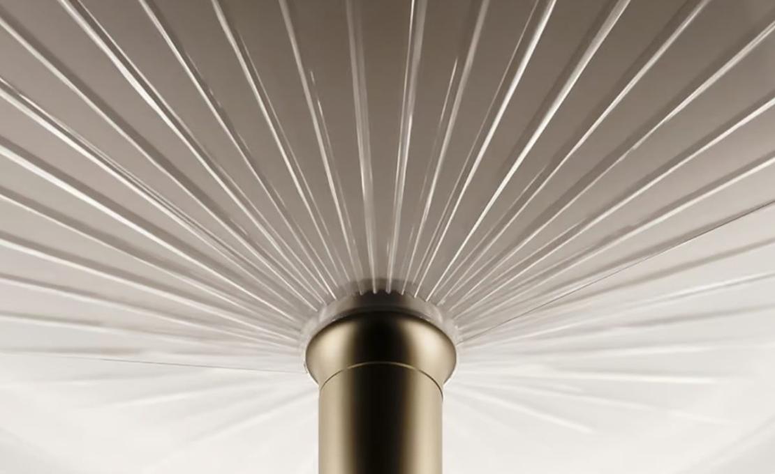 Торшер модель Kinno Waved Stem 30 Floor Lamp Outdoor от фабрики Lodes