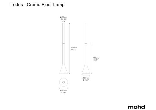 Торшер модель Croma Floor Lamp от фабрики Lodes