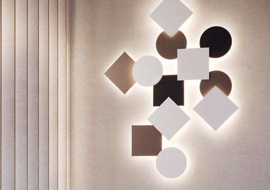 Бра модель Puzzle Mega Square Wall Lamp от фабрики Lodes