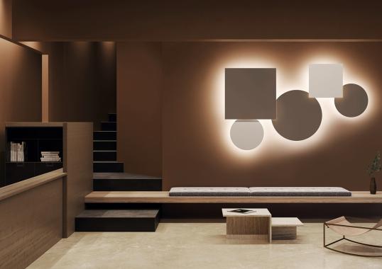 Бра модель Puzzle Mega Square Wall Lamp от фабрики Lodes