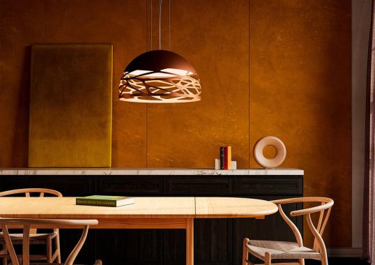 Подвесной светильник модель Kelly Large Dome 80 Suspension Lamp от фабрики Lodes