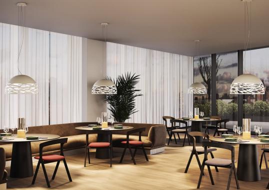 Подвесной светильник модель Kelly Large Dome 80 Suspension Lamp от фабрики Lodes