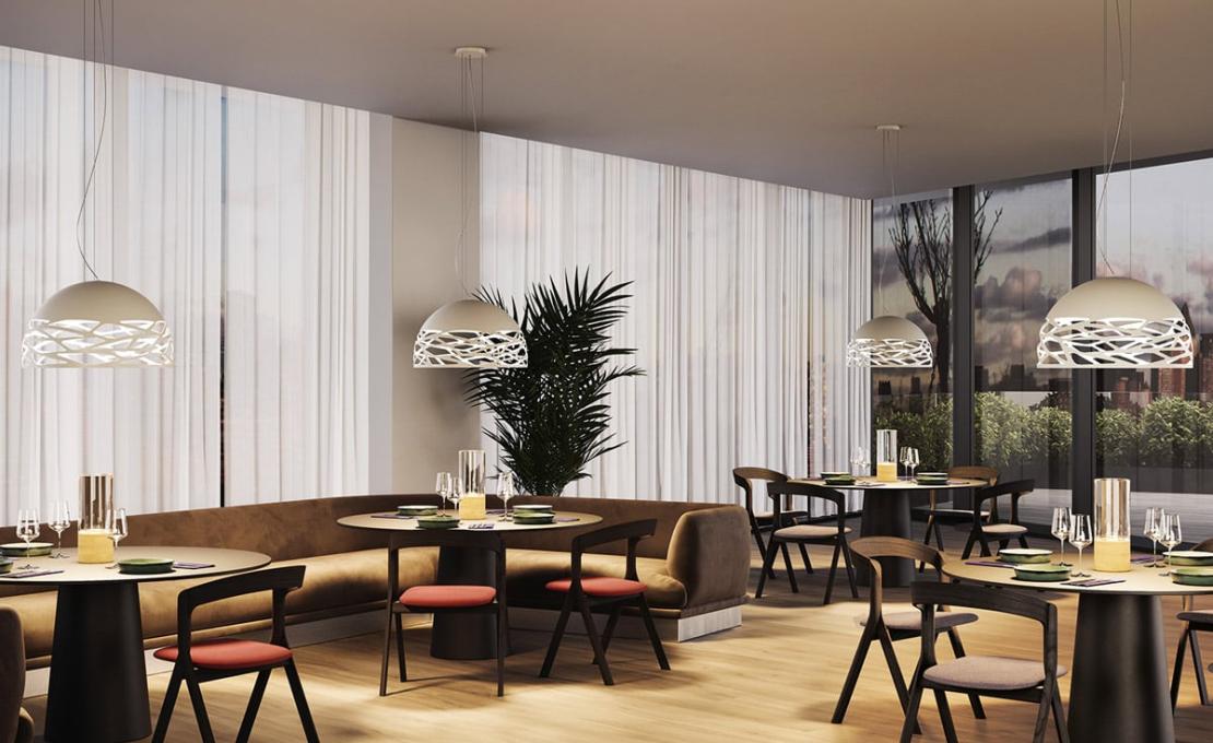 Подвесной светильник модель Kelly Large Dome 80 Suspension Lamp от фабрики Lodes