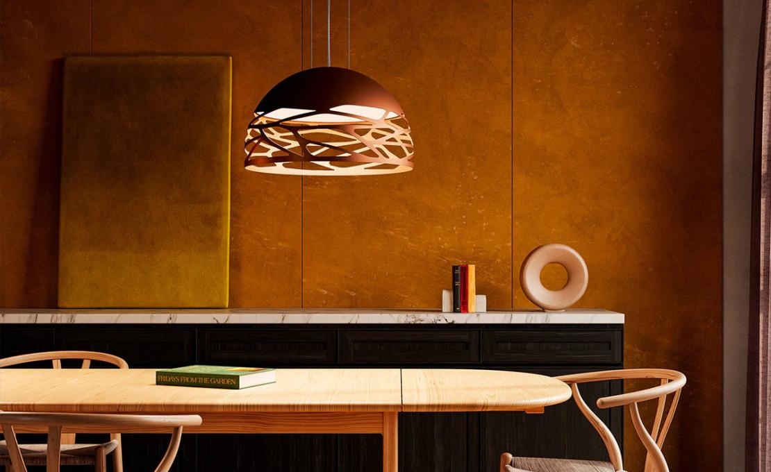 Подвесной светильник модель Kelly Medium Dome 60 Suspension Lamp от фабрики Lodes