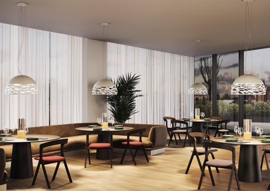 Подвесной светильник модель Kelly Medium Dome 60 Suspension Lamp от фабрики Lodes