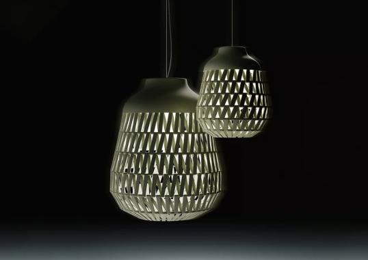 Подвесной светильник модель Stitch Outdoor Suspension Lamp - Medium от фабрики Lodes