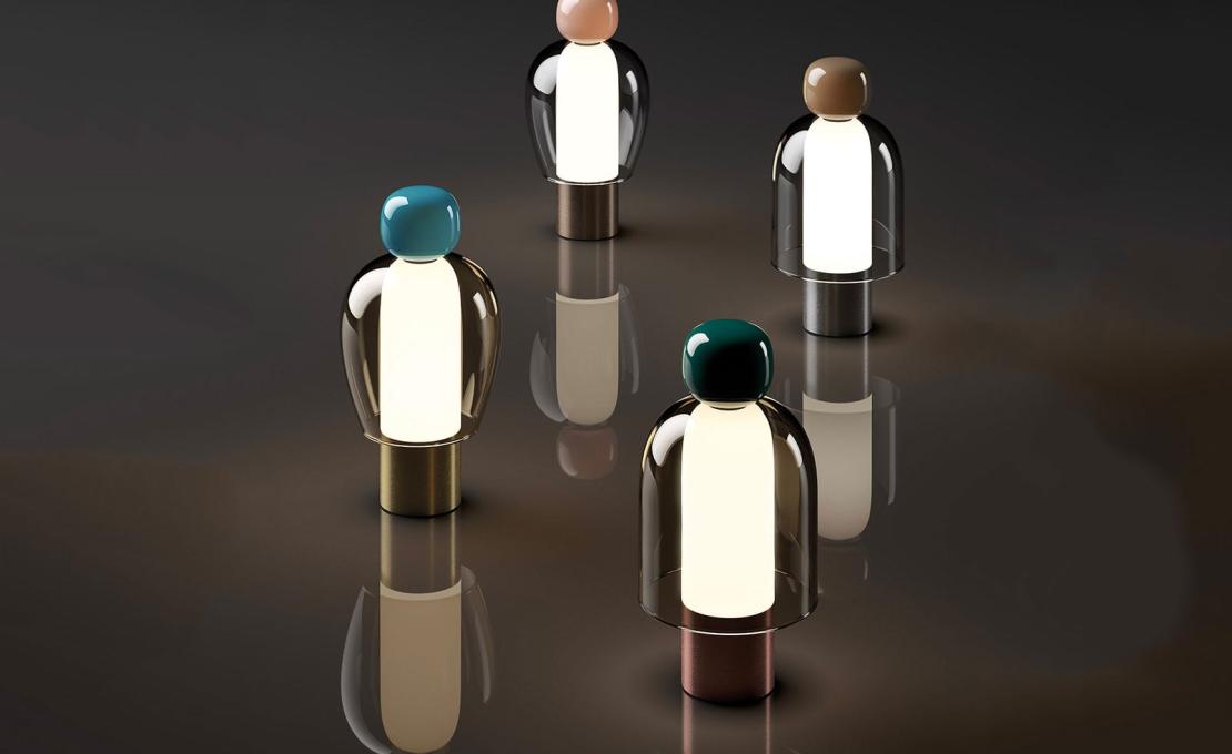 Настольная лампа модель Easy Peasy Table Lamp от фабрики Lodes