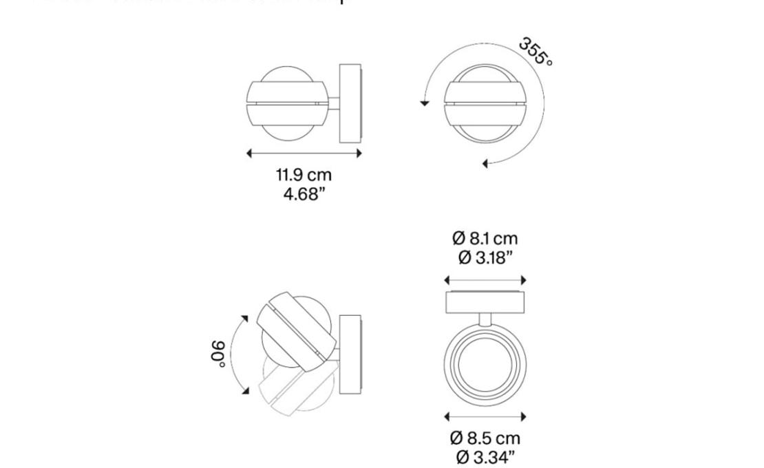 Бра модель Nautilus Mini Wall Lamp от фабрики Lodes