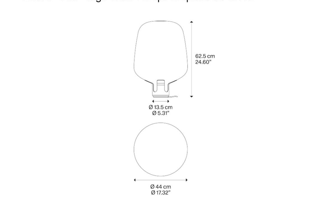 Настольная лампа модель Flar Large Table Lamp от фабрики Lodes