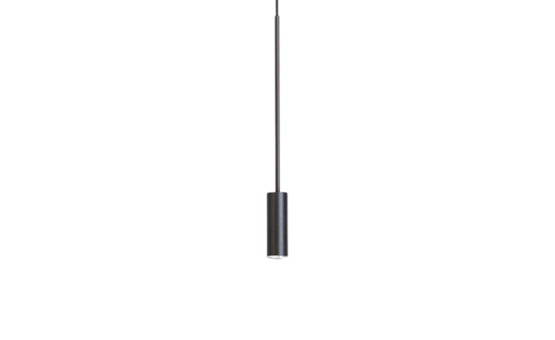 Подвесной светильник модель Volta 3534S Suspension Lamp Black Surface Canopy от фабрики Estiluz