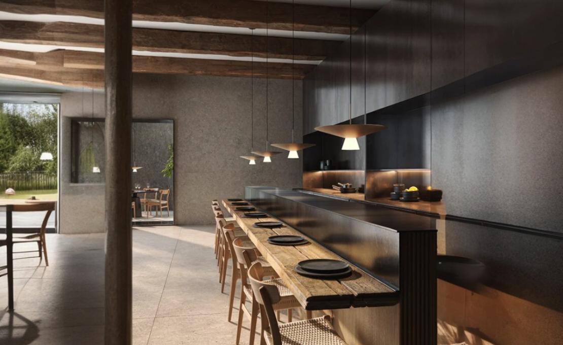 Подвесной светильник модель Belt 4145SLG Suspension Lamp от фабрики Estiluz