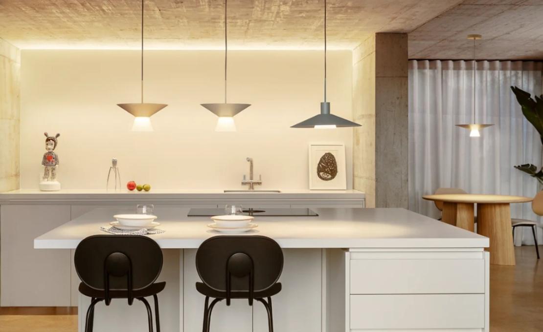 Подвесной светильник модель Belt 4145SSG Suspension Lamp от фабрики Estiluz