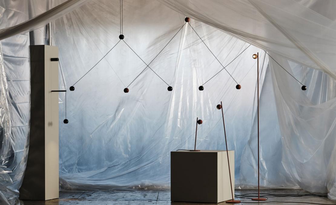 Подвесной светильник модель Compass T-4074 Suspension Lamp от фабрики Estiluz