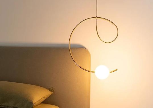 Подвесной светильник Loop Suspension Lamp - With Surface Canopy от Estiluz image 4